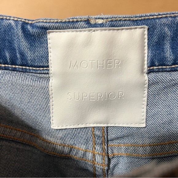Mother Superior The Hustler Ankle Jeans High Rise Flare Denim I Confess Size 28 - Picture 3 of 16